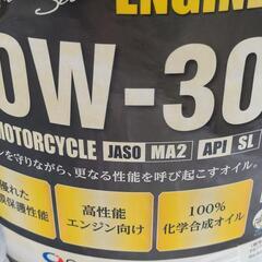 100%化学合成オイル バイク用 10W-30 約12Lの画像