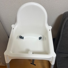 IKEA ベビーチェア ハイチェア 椅子 半年使用の画像