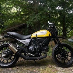 お盆値下げ！令和3年DUCATI スクランブラーsixty2 400カスタム多数 ETC の画像