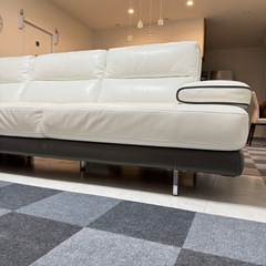 約30万円 大塚家具 高級ソファ リクライニング 椅子 リビング　の画像
