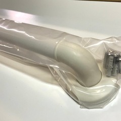 【新品】 シロクマ どこでも手すり BR-170 800mm アイボリー 端から端880mmの画像