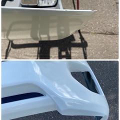 ハイエース 200系 トヨタ純正 フロントバンパー　52119-26670 ワイド用  5/6/7型 058 ホワイト の画像