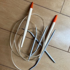棒針と輪針の画像