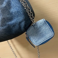 ZARA メゾンスペシャル　デニムバッグの画像
