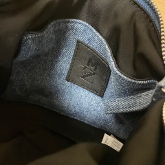 ZARA メゾンスペシャル　デニムバッグの画像