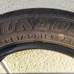165/60R14ダンロップ製サマータイヤ4本♪の画像
