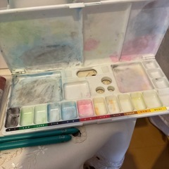 【受け渡し予定者決まりました】絵の具の画像