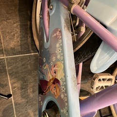アナと雪の女王　子ども自転車の画像