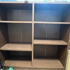 カラーボックス　本棚