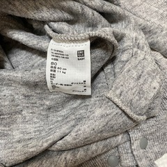 ロンパース80セット　双子用　ユニクロ等の画像