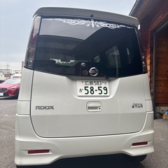 広島市　H23年式　ルークス　ハイウェスター　車検8年12まで　フルセグ　スマートキー　機関良好です🙆の画像