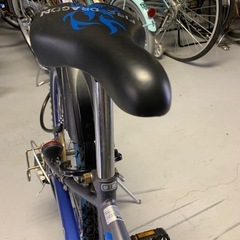 【8/13迄】自転車 22インチ 子供用　6段変速 LED自動点灯ライト カゴ付き の画像