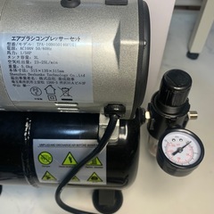 エアブラシコンプレッサーセット　美品？未使用？の画像