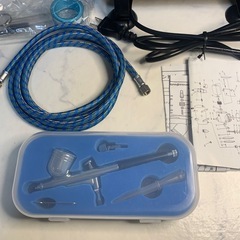 エアブラシコンプレッサーセット　美品？未使用？の画像