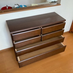 決まりました。４段チェストの画像