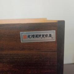 北海道民芸家具  抽斗の画像