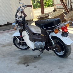 🏍️実働💨 ホンダ シャリー50 (CF50) ✨ヤラレ仕様カスタム🔧 書類＆鍵付き🔑の画像