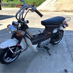 🏍️実働💨 ホンダ シャリー50 (CF50) ✨ヤラレ仕様カスタム🔧 書類＆鍵付き🔑の画像