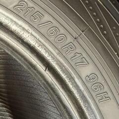 🌞215/60R17⭐工賃込み！C-HR、アルファード、エスティマ、ヴェルファイア、CR-V、エリシオン、クロスロード、エクストレイル、エルグランド、MPV、RVR等に！バリ山！美品！YOKOHAMA製サマータイヤ入荷しました🌞の画像