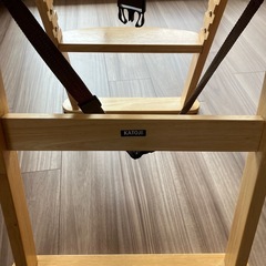 【美品】カトージ木製ハイチェアの画像