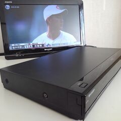 SHARP 2016年製　 BDレコーダー BD-S580 動作確認ＢＤドライブ難ありの画像