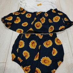 80cm上下セットアップ3セットの画像