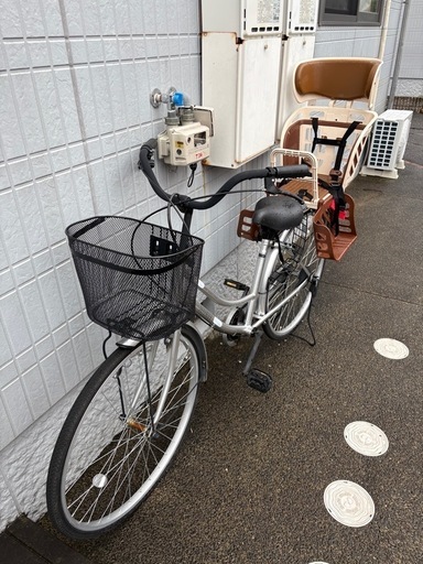 自転車　子供乗せセット