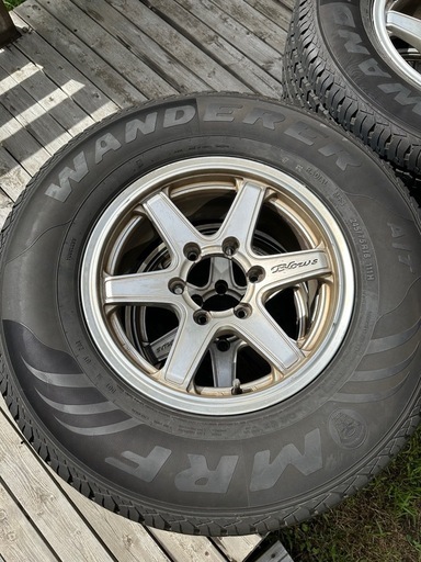 245/75r16 ランクル　プラド　パジェロ　ビッグホーンなど