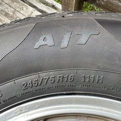 245/75r16 ランクル　プラド　パジェロ　ビッグホーンなどの画像