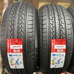 🌞215/60R17⭐工賃込み！新品未使用！C-HR、アルファード、エスティマ、ヴェルファイア、CR-V、エリシオン、クロスロード、エクストレイル、エルグランド、MPV、RVR等に！THREE-A製サマータイヤ入荷しました🌞の画像