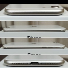iPhoneSE　第三世代　simフリー　ケース/フィルム付きの画像