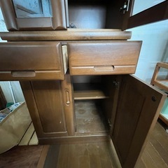 食器棚中古62cm幅の画像