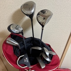 【受け渡し予定者決まりました】ゴルフ　レディース　ハーフセットの画像