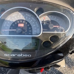 速い！125cc 14馬力　スカラベオ　アプリリア製　90,000円　　の画像
