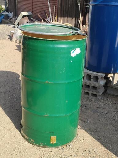 ドラム缶 焼却炉蓋、ロストル付き、落ち葉焼却器 (ヤスカワ) 御