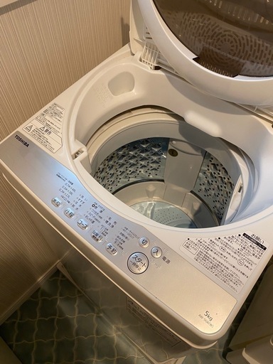 TOSHIBA 5kg 洗濯機
