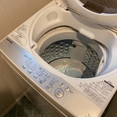 TOSHIBA 5kg 洗濯機の画像