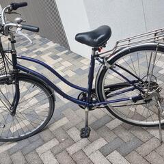 🔰自転車6速シマノCasuly前カゴ付きの画像
