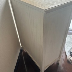シャビーシック ヴィンテージキャビネット　の画像