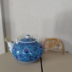 お急須と夏用グラス　箱付きですの画像