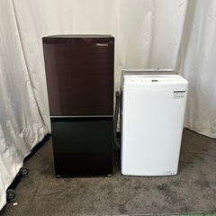 🔥送料設置無料【東京/神奈川】🔥洗濯機　冷蔵庫　一人暮らし　家電セット　安い　綺麗　最新　802の画像