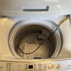 AQUA 2025年製 6kg 洗濯機 AQW-KS6Rの画像