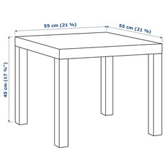 IKEA サイドテーブル　ローテーブルの画像