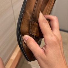 レディース 24.0 本革　ローファー　　の画像