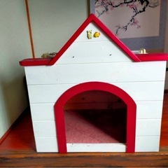 ★差し上げます★ドッグハウス★ペットハウス★犬小屋★ウォームマッ...