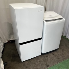🔥送料設置無料【東京/神奈川】🔥洗濯機　冷蔵庫　22年製　一人暮らし　 ビートウォッシュ　安い　801の画像