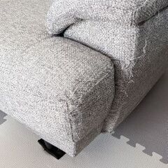 9日・10日のみ。ニトリ3人がけ布ソファの画像