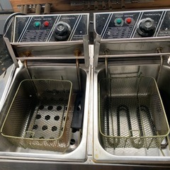 業務用電気フライヤー通常電源の画像