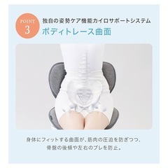 【美品】Style 骨盤サポートチェア 猫背矯正の画像