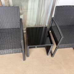 ガーデンチェア　屋外用椅子　セット　の画像
